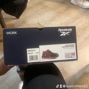 Reebok Steeltoe Men Size 15W